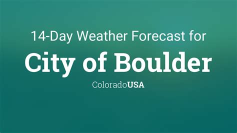 national weather service boulder colorado|weather forecast in boulder colorado.